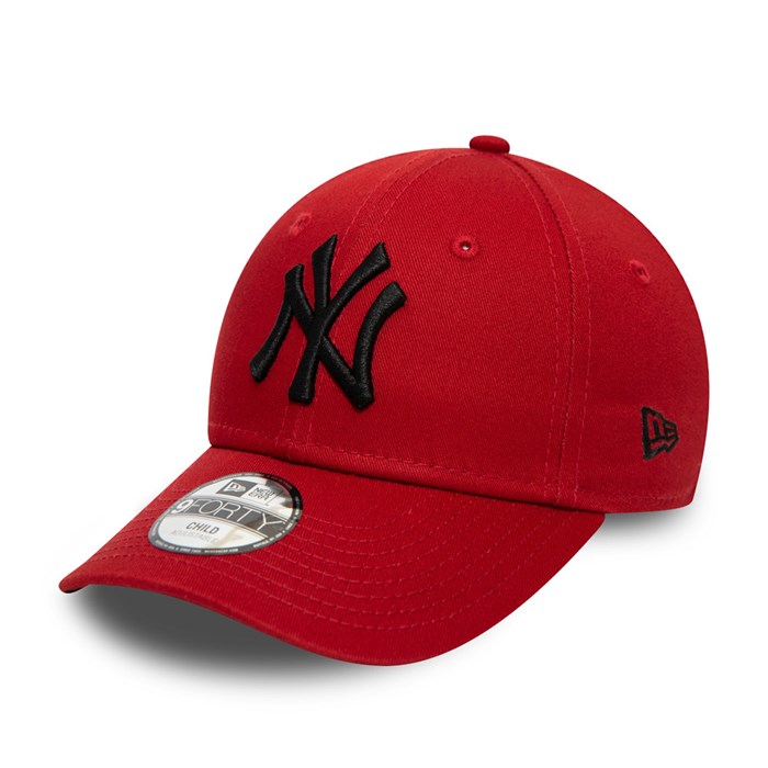 New York Yankees League Essential Lapset 9FORTY Lippis Punainen - New Era Lippikset Halpa hinta FI-439864